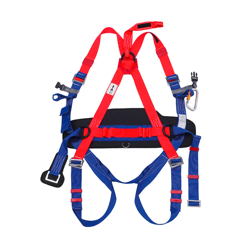 Arnes anticaida y posicionamiento, dorsal y fronta