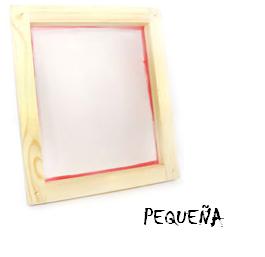 Pantalla de serigrafÃ­a pequeÃ±a
