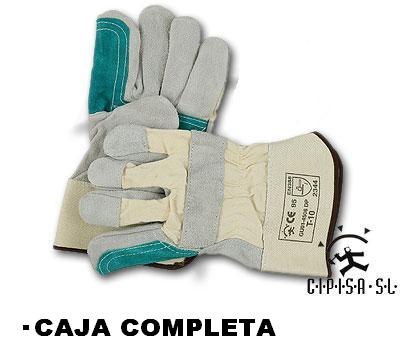 Caja completa guante serraje reforzado