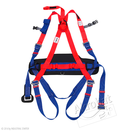 Arnes anticaida y posicionamiento anclaje dorsal