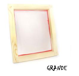 Pantalla de serigrafÃ­a grande