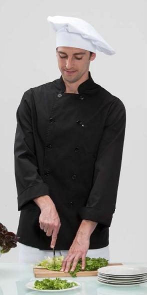 Chaqueta cocina manga larga