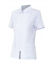 Chaqueta entallada con cremallera