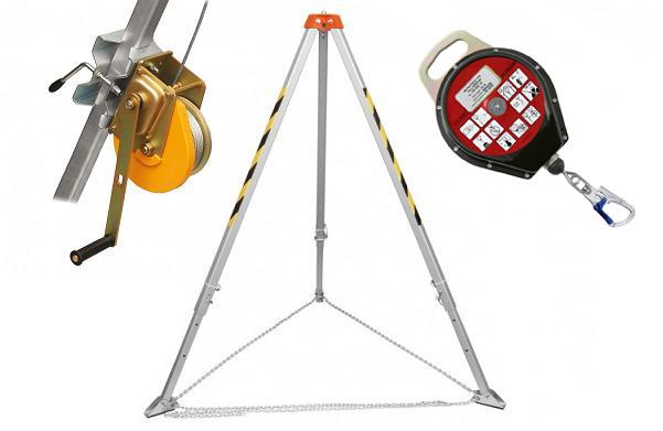 Retractiles, rescatadores y tripodes.