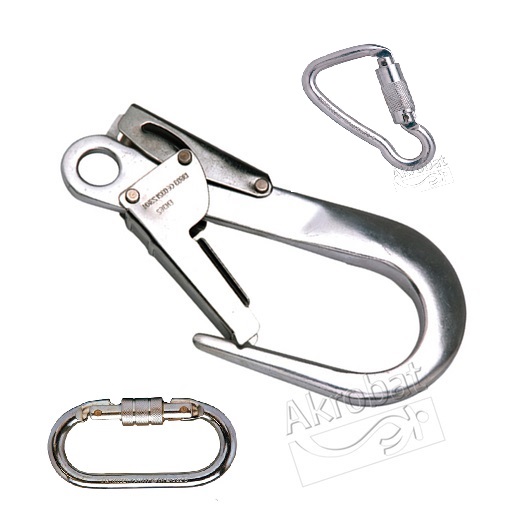 Mosquetones y elementos de amarre